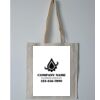 Budget Calico Tote Bag Thumbnail