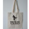 Budget Calico Tote Bag Thumbnail